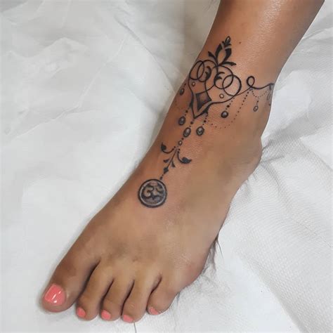 foot tattoo stencil